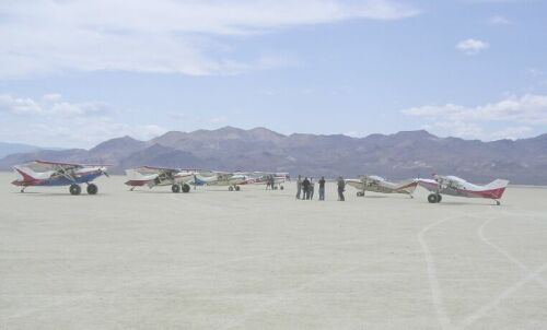 Maule Line-Up in the Desert
